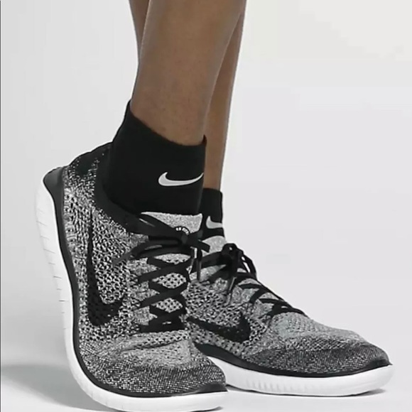 Nike Free RN Flyknit 2018 942838 101 Mens Size 7.5 - Picture 8 of 8
